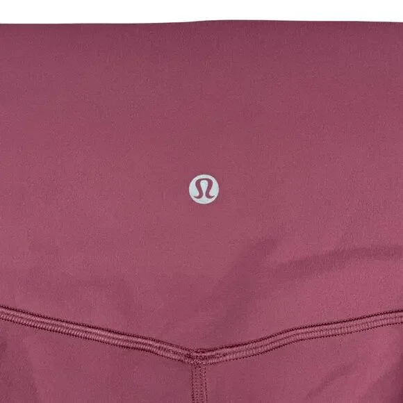 LULULEMON Align Pant *Full Length 28" Sz 12 Misty Merlot - Picture 10 of 10